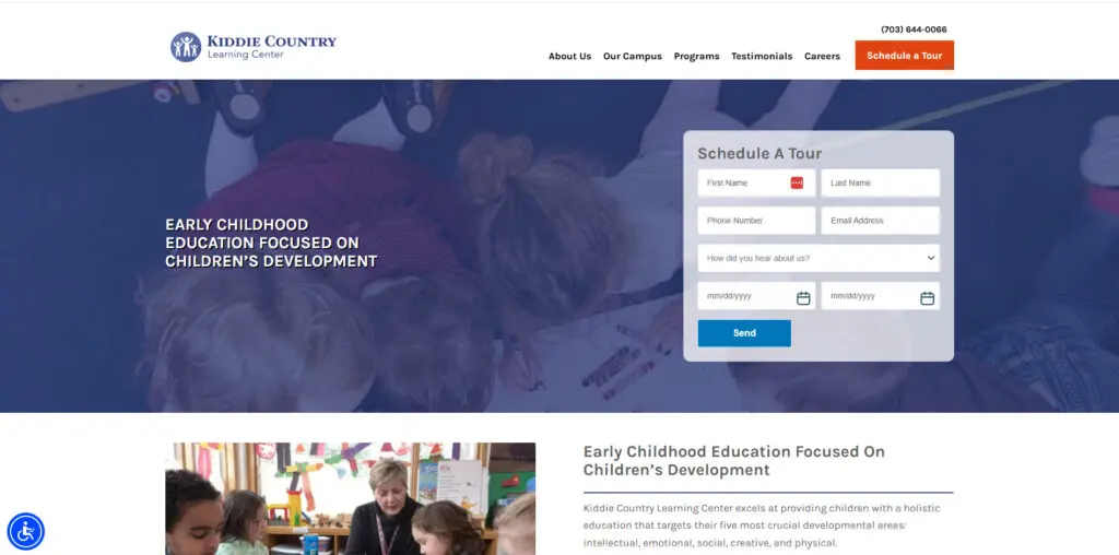 Kiddie Country - Design de Sites