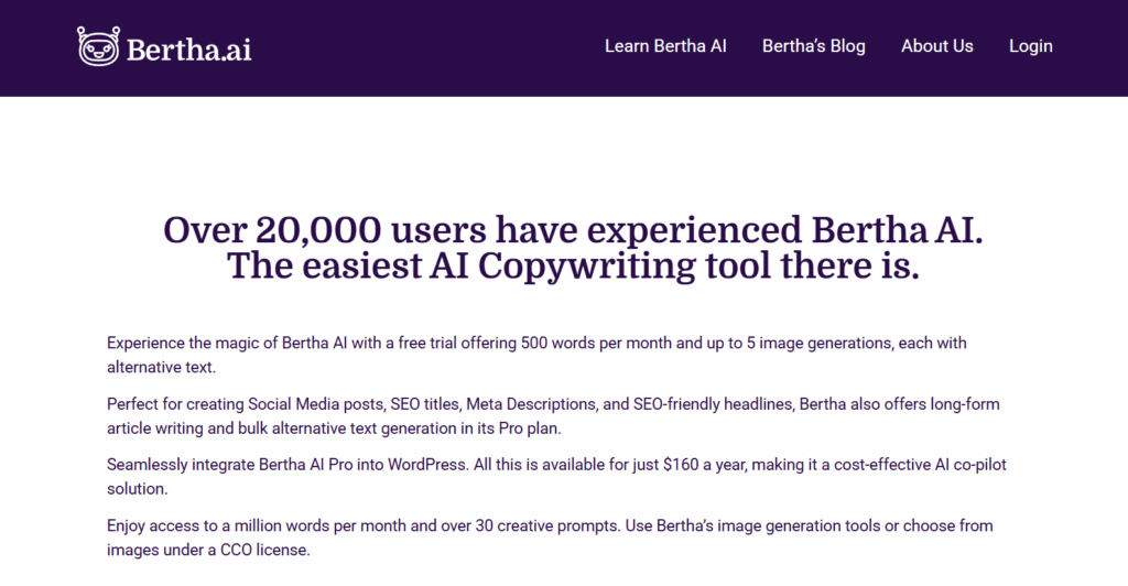 Bertha ai