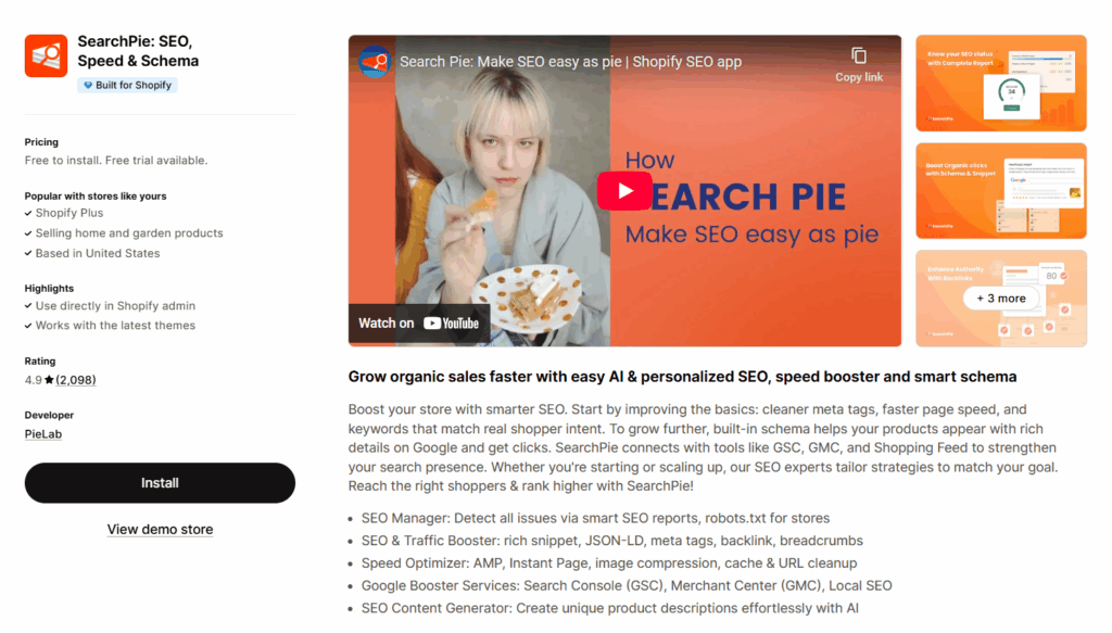 Optimizador de imágenes Booster SEO