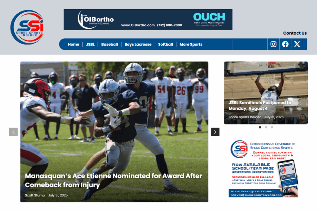 Home-Shore-Sports-Insider-07-31-2025_05_24_PM - B2B Website Platform Developer - Bright Vessel