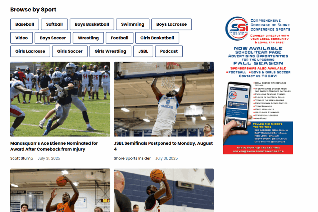 Home-Shore-Sports-Insider-07-31-2025_05_25_PM - B2B Website Platform Developer - Bright Vessel