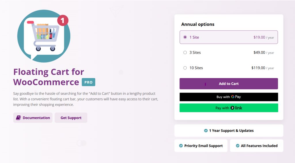 フローティングカート