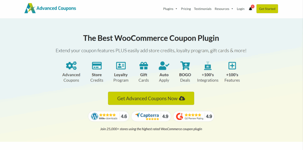 Advanced Coupons - Loyalty Program