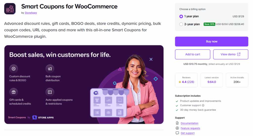 WooCommerce Smart Coupons