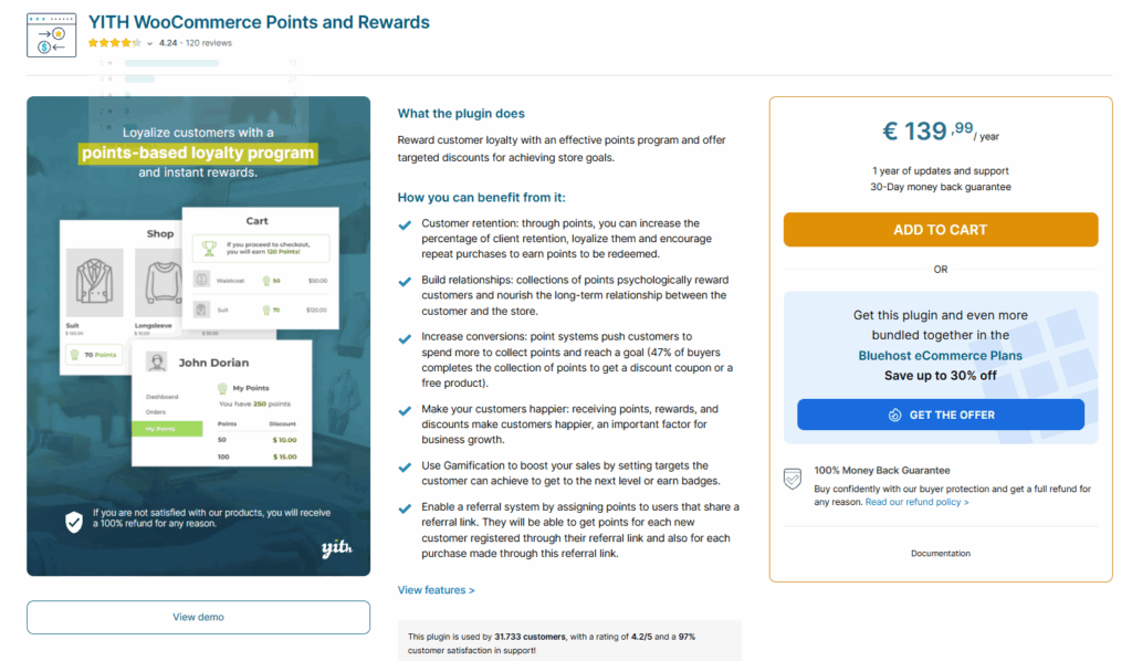 YITH WooCommerce Points and Rewards