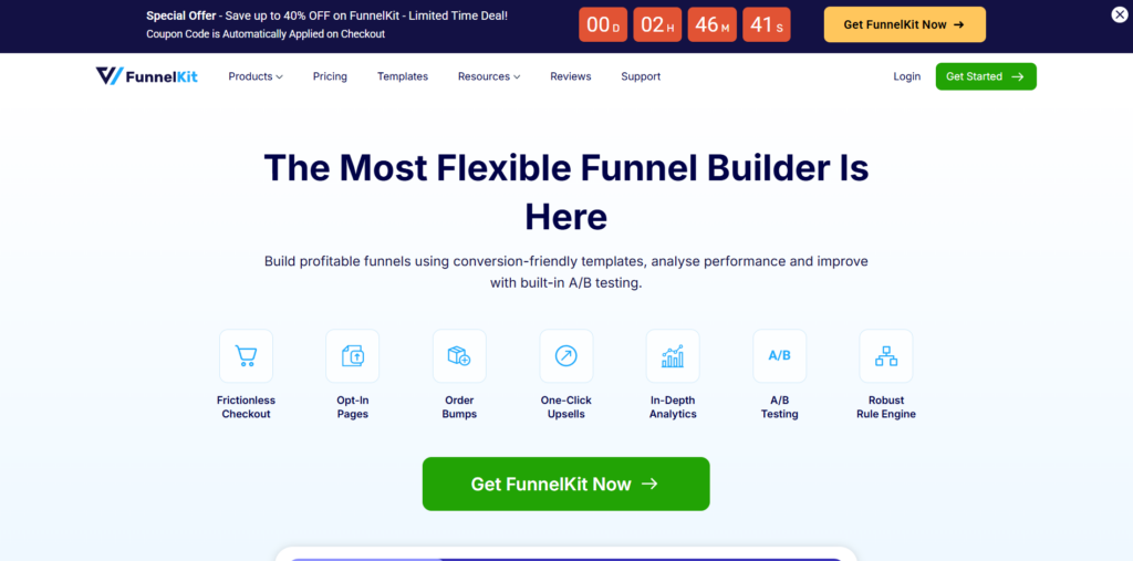 FunnelKit Funnel Builder - B2B Website Platform Developer - Bright Vessel FunnelKit Funnel Builder