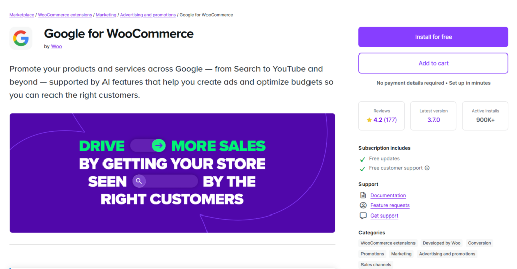 WooCommerce Google Listings Ads - B2B Website Platform Developer - Bright Vessel WooCommerce Google Listings Ads