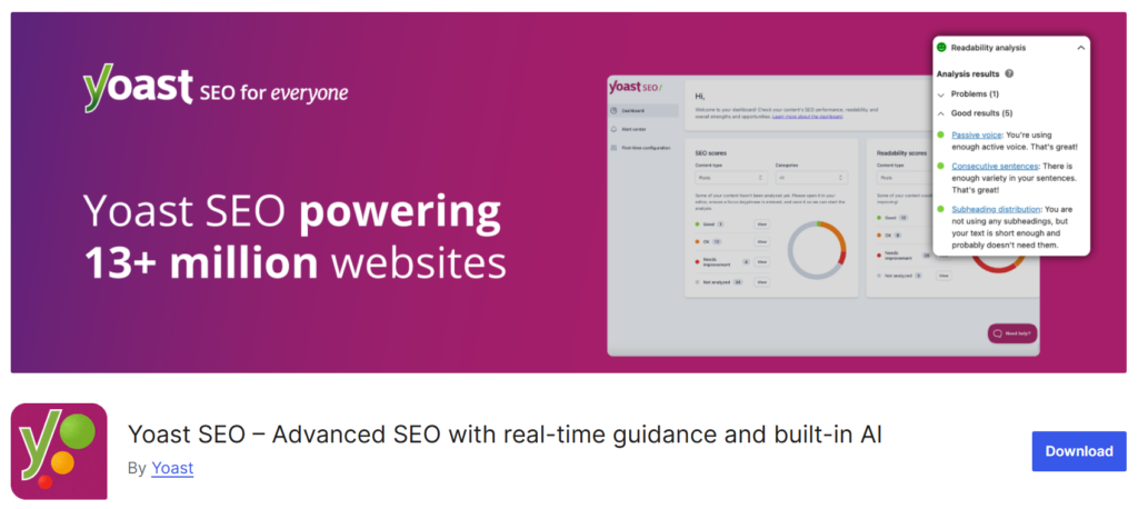 Yoast SEO - B2B Website Platform Developer - Bright Vessel Yoast SEO