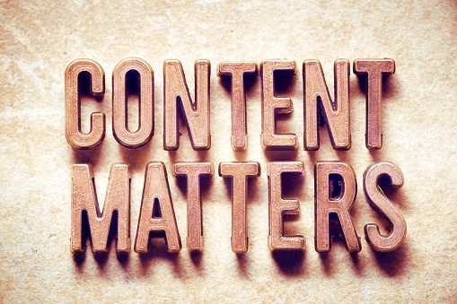 content matters