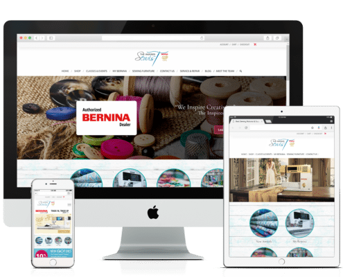 WooCommerce and Wordpress Website - Inspired Sewist