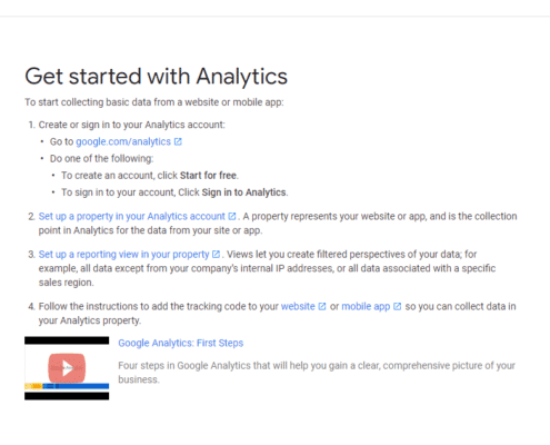Get started with Analytics