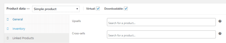 WooCommerce Downloadable Linked products