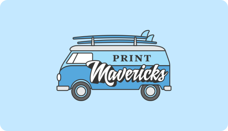 Print Mavericks Logo