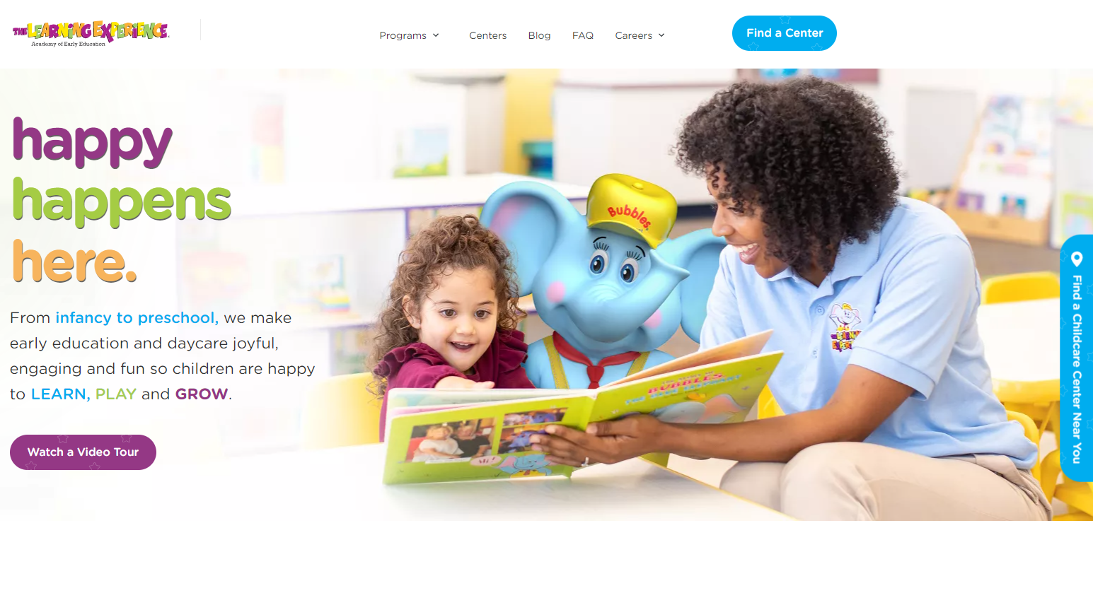 Best Daycare Websites Built on WordPress - B2B Website Platform ...