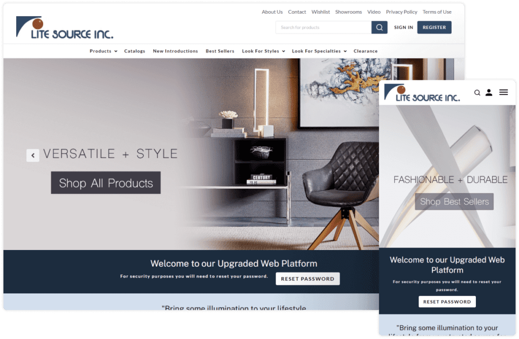 Lite Source - B2B Website Platform Developer - Bright Vessel