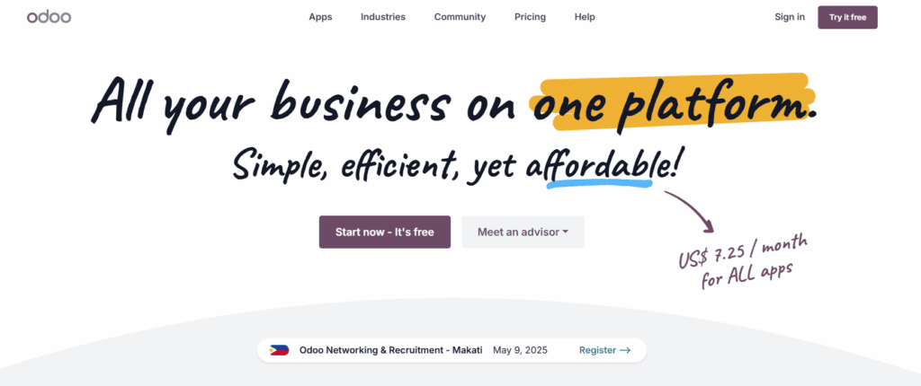 Odoo ERP