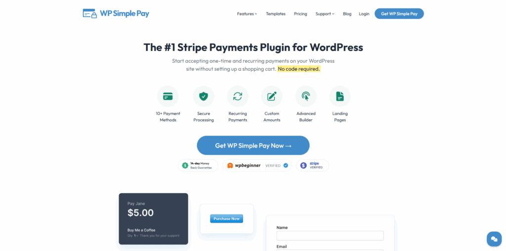 WP Simple Pay Pro