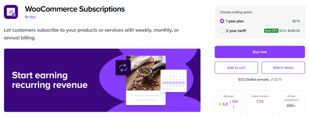WooCommerce Subscriptions